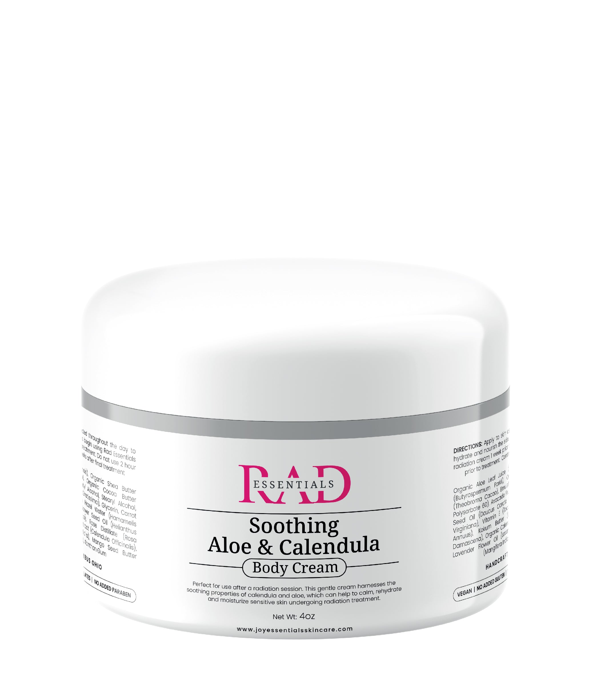 Soothing Aloe and Calendula body cream